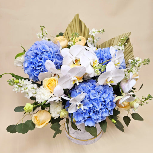 Charlotte - Flower Box - Hydrangea - Well Live Florist - Flower Delivery Singapore