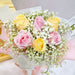 Pink Champagne Affair - Rose Hand Bouquet - Flower Bouquet - Flower Delivery Singapore - Well Live Florist
