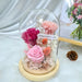 Flower in dome, Preserved flower, mothers day