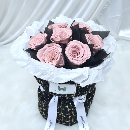 Lasting Romance - Preserved Flower Bouquet - Preserved Rose - Flower Bouquet - Flower Delivery Singapore - Well Live Florist