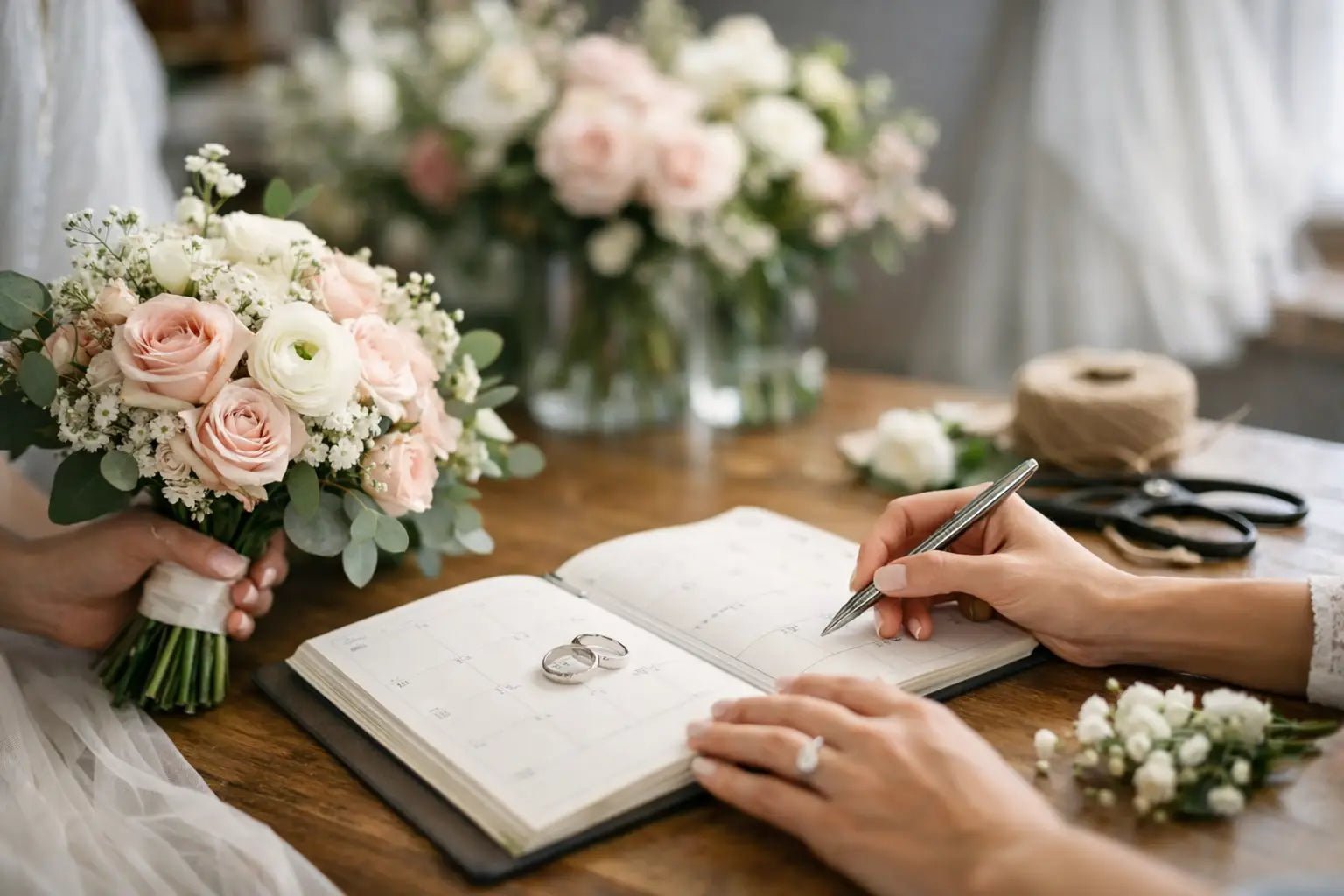 When Should Wedding Flowers Be Ordered?