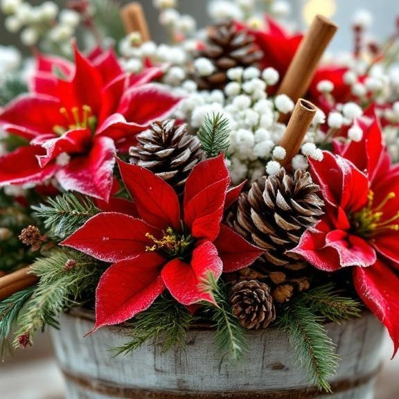 10 Best Christmas Flowers for a Festive Home in Singapore, Well Live Florist