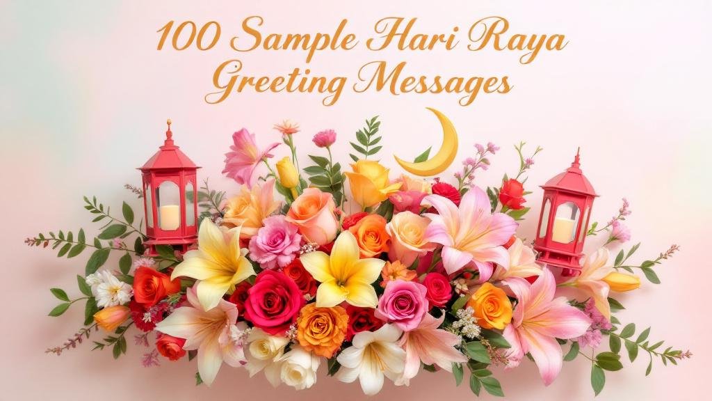 100 Sample Hari Raya Aidilfitri Greeting Message