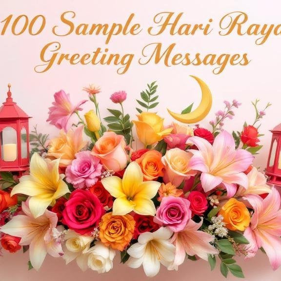 100 Sample Hari Raya Aidilfitri Greeting Message