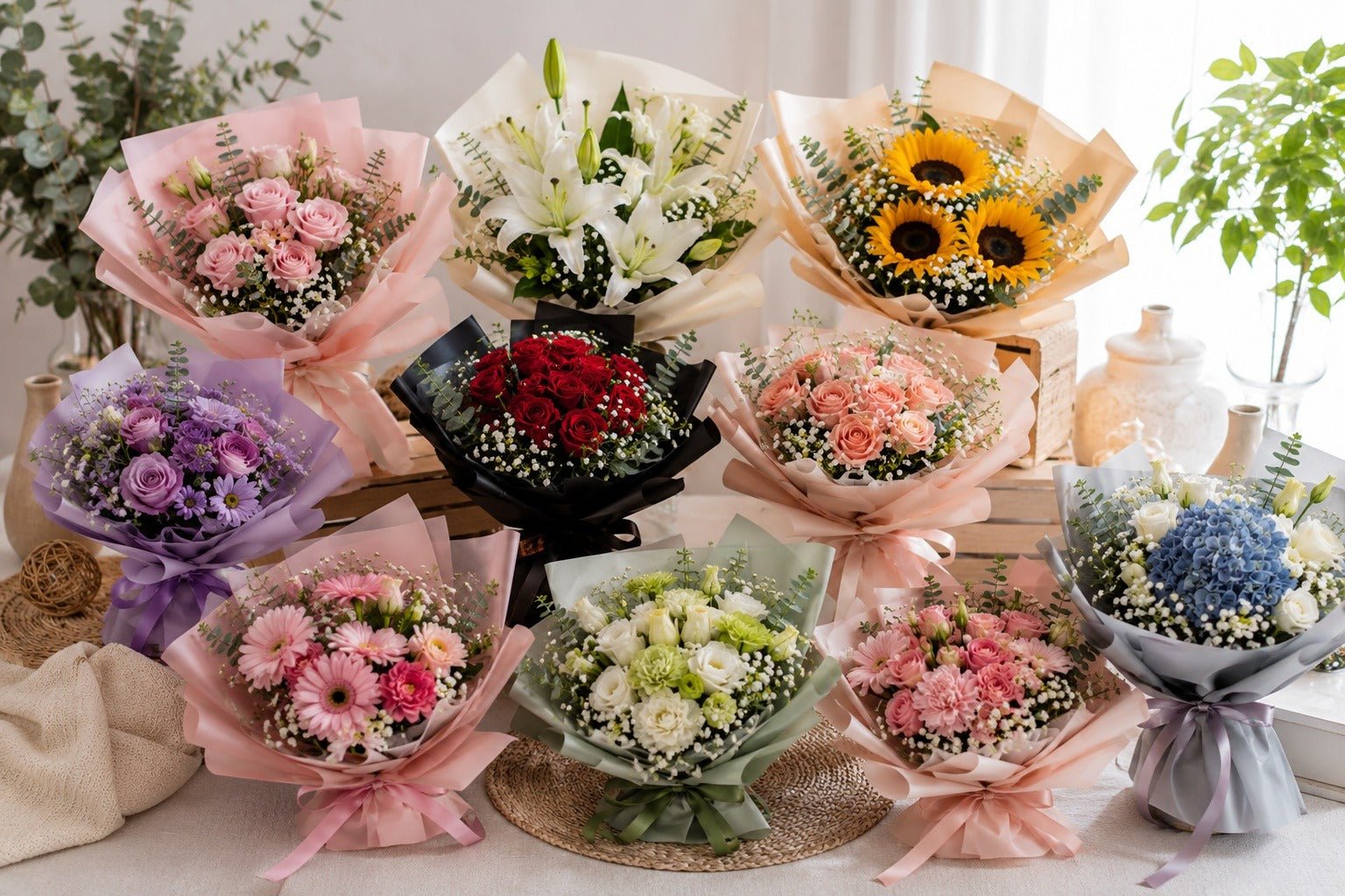 10 Affordable Flower Bouquets in Singapore That Look Luxurious Without the High Cost