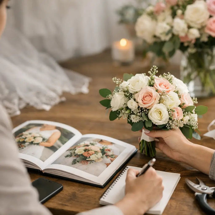 How to Order Wedding Flowers Without Stress
