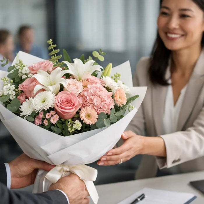 A Guide to Corporate Flower Gifting