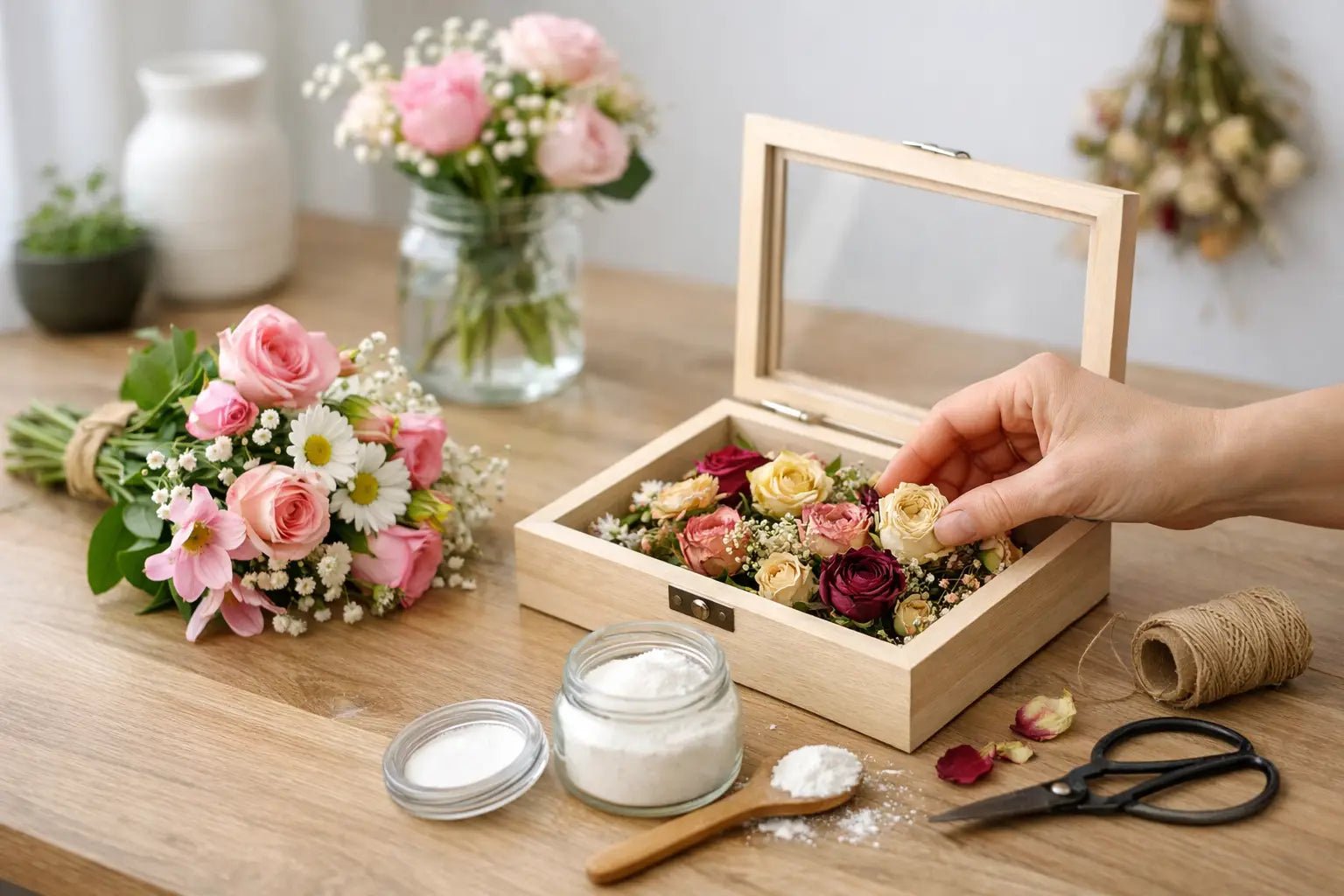 How to Preserve Flower Bouquets at Home
