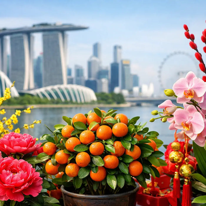 Chinese New Year Flowers Singapore Guide