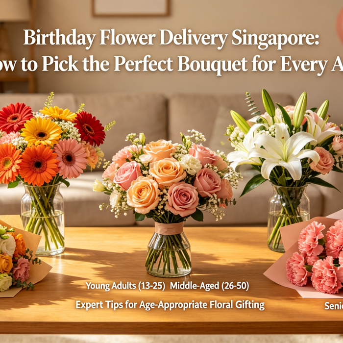 Birthday Flower Delivery Singapore: How to Pick the Perfect Bouquet for Every Age