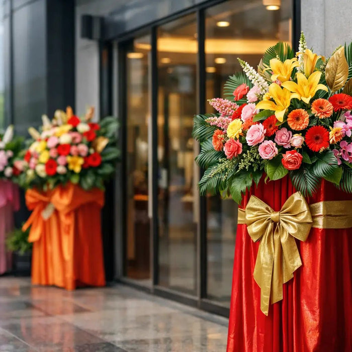 Grand Opening Flower Stand Singapore Guide