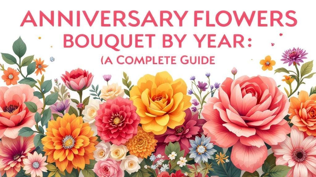 Anniversary Flowers by Year: A Complete Guide (From Paper to Diamond)