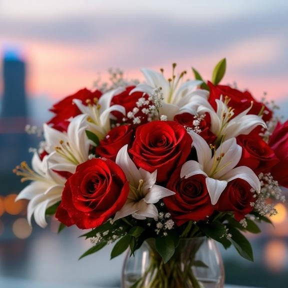 Best Anniversary Flower Delivery in Singapore, Well Live Florist