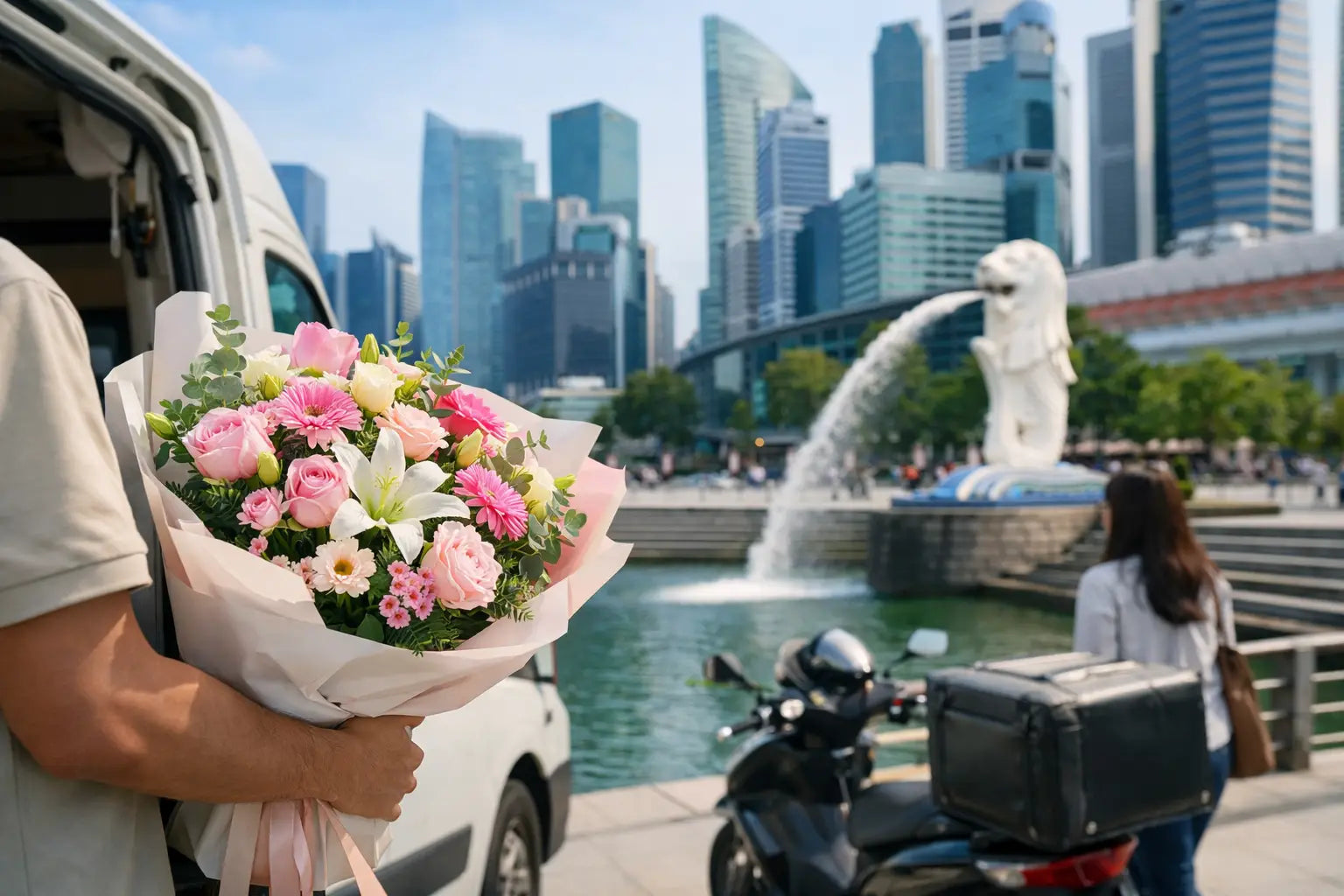Flower Delivery at CBD Area Singapore