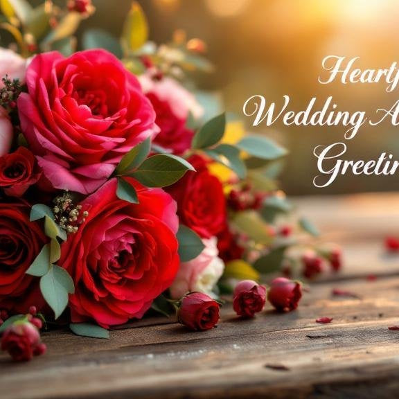 Heartfelt Wedding Anniversary Greetings Message Sample, Well Live Florist