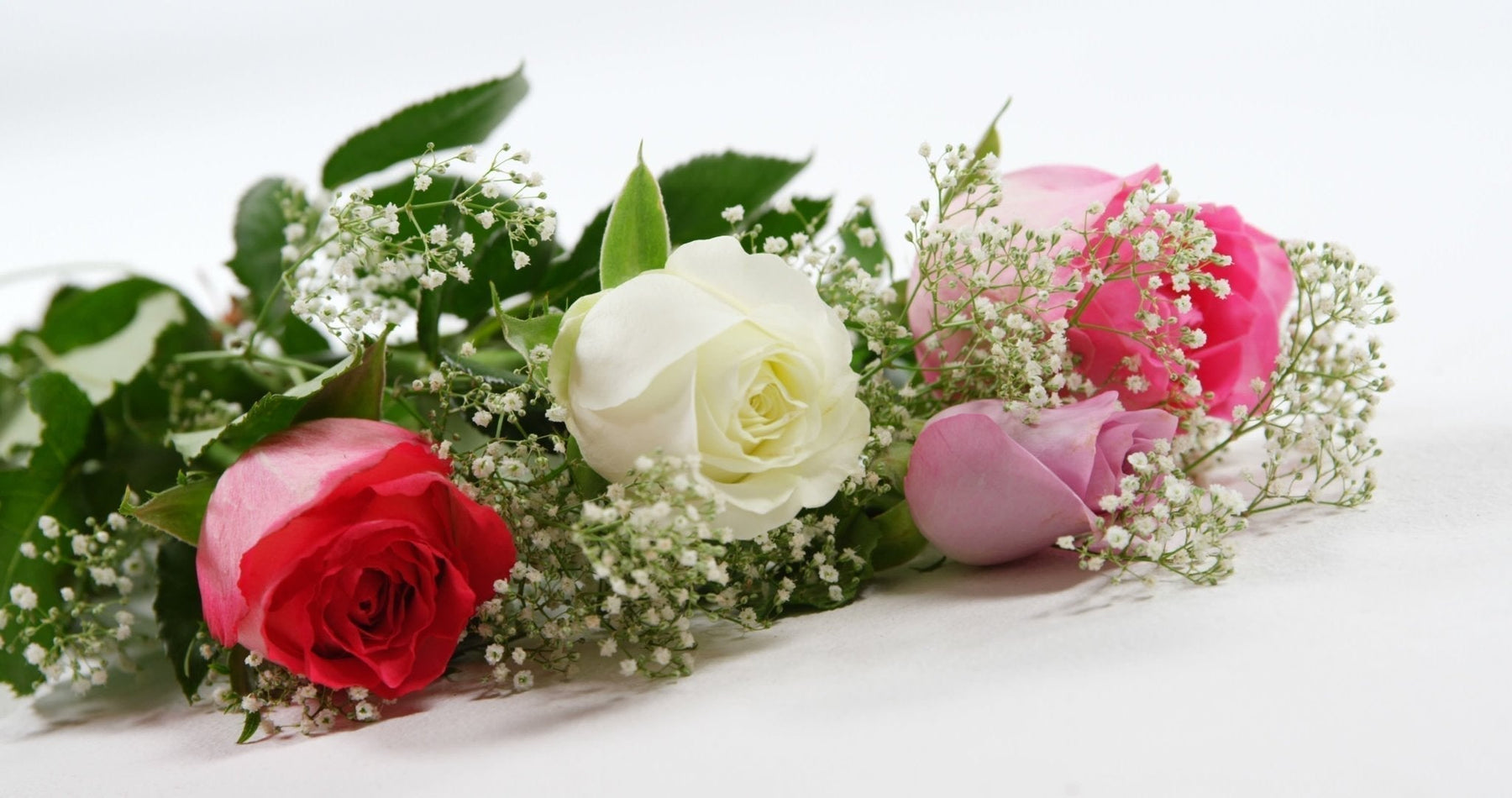 Rose Pair With Other Flowers, Rose Bouquet, Well Live Florist, Singapore