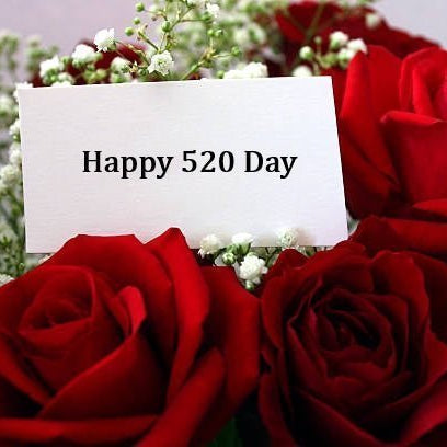 520 Day flower bouquet with a heartfelt card from Well Live Florist, Singapore’s trusted flower delivery service