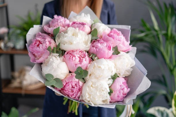 Peony Bouquet, Well Live Florist