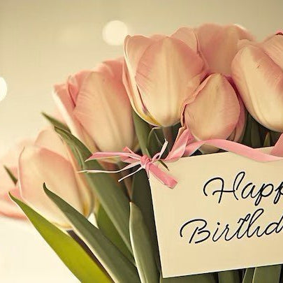 Birthday Card Massages, Well Live Florist