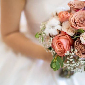 Bridal Bouquet, Rose Bridal Bouquet, Well Live Florist