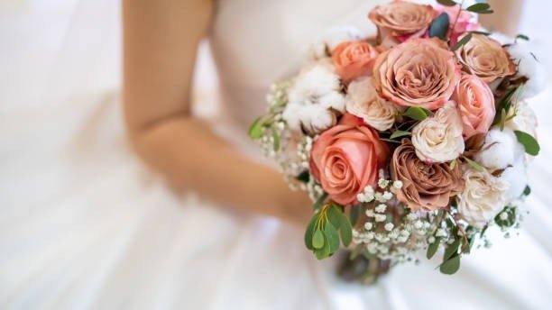 Bridal Bouquet, Rose Bridal Bouquet, Well Live Florist