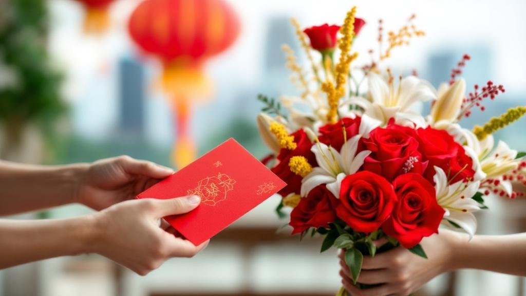 Chinese New Year Greetings & Flower Gifting in Singapore