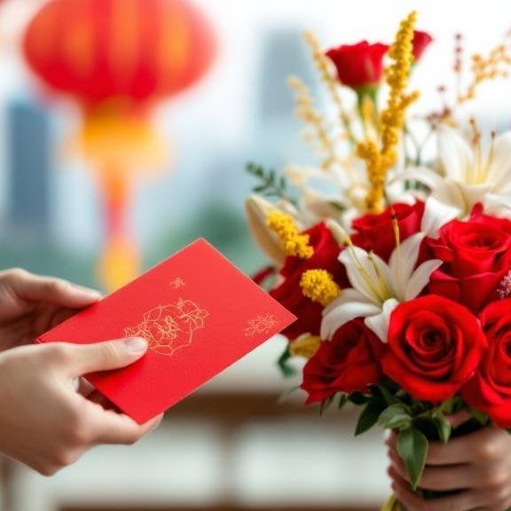 Chinese New Year Greetings & Flower Gifting in Singapore