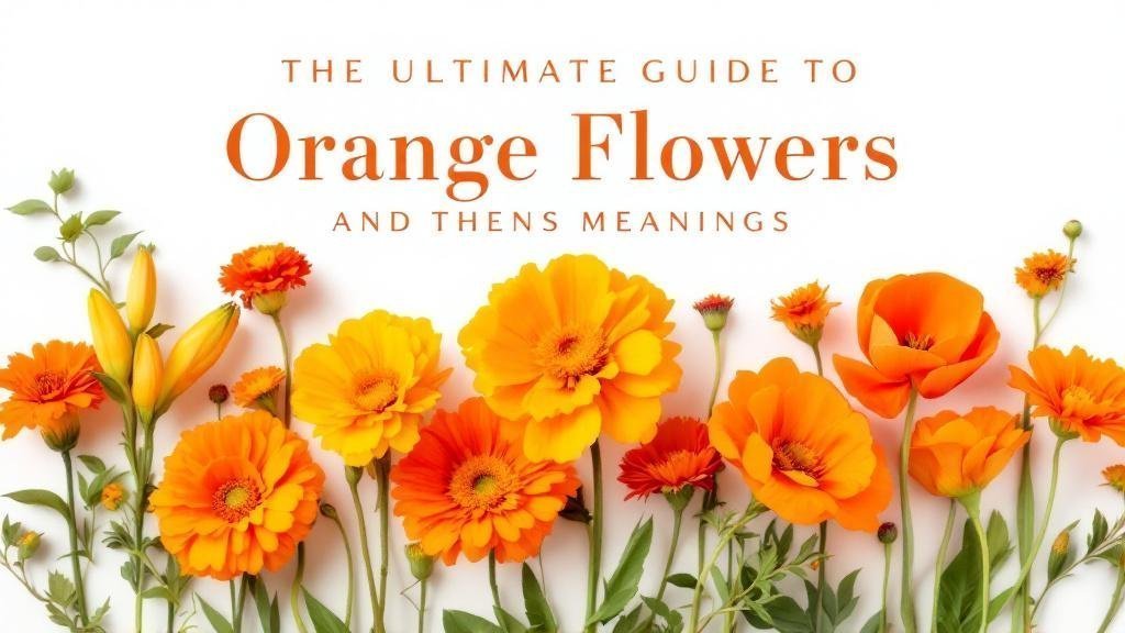 The Ultimate Guide to Orange Flowers and Their Meanings, Well Live Florist