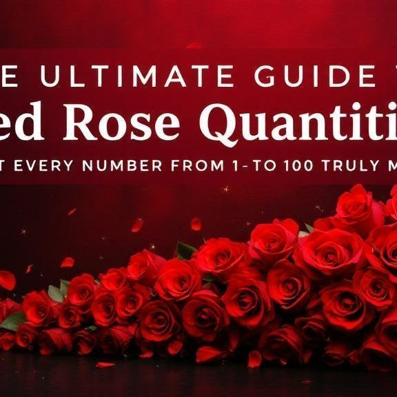 Red Rose Quantities: What Every Number from 1 to 100 Truly Means