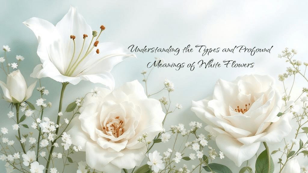 Understanding the Types and Profound Meanings of White Flowers, Well Live Florist