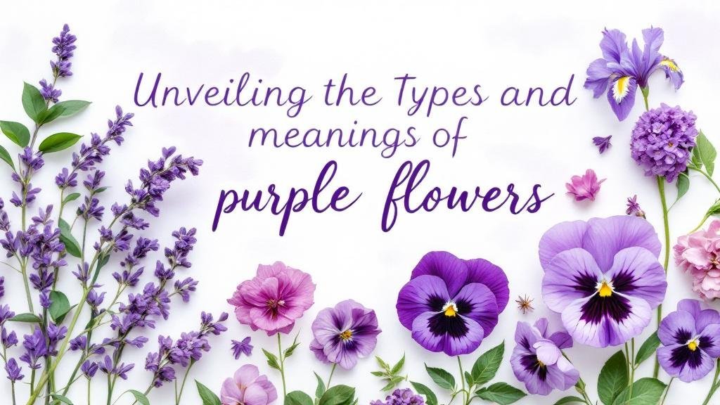 Unveiling the Types and Meanings of Purple Flowers, Well Live Florist