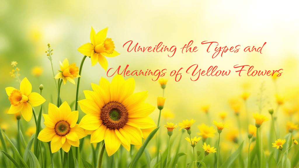 Unveiling the Types and Meanings of Yellow Flowers, Well Live Florist