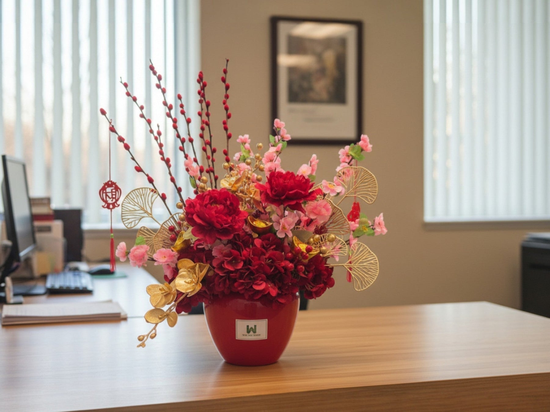 Premium CNY Flower Delivery to Your Singapore Office