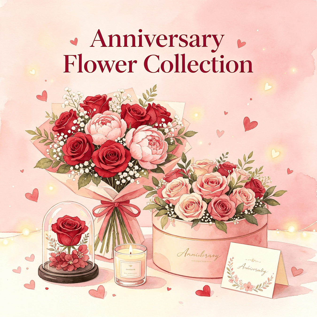 Anniversary Flower Bouquets in Singapore