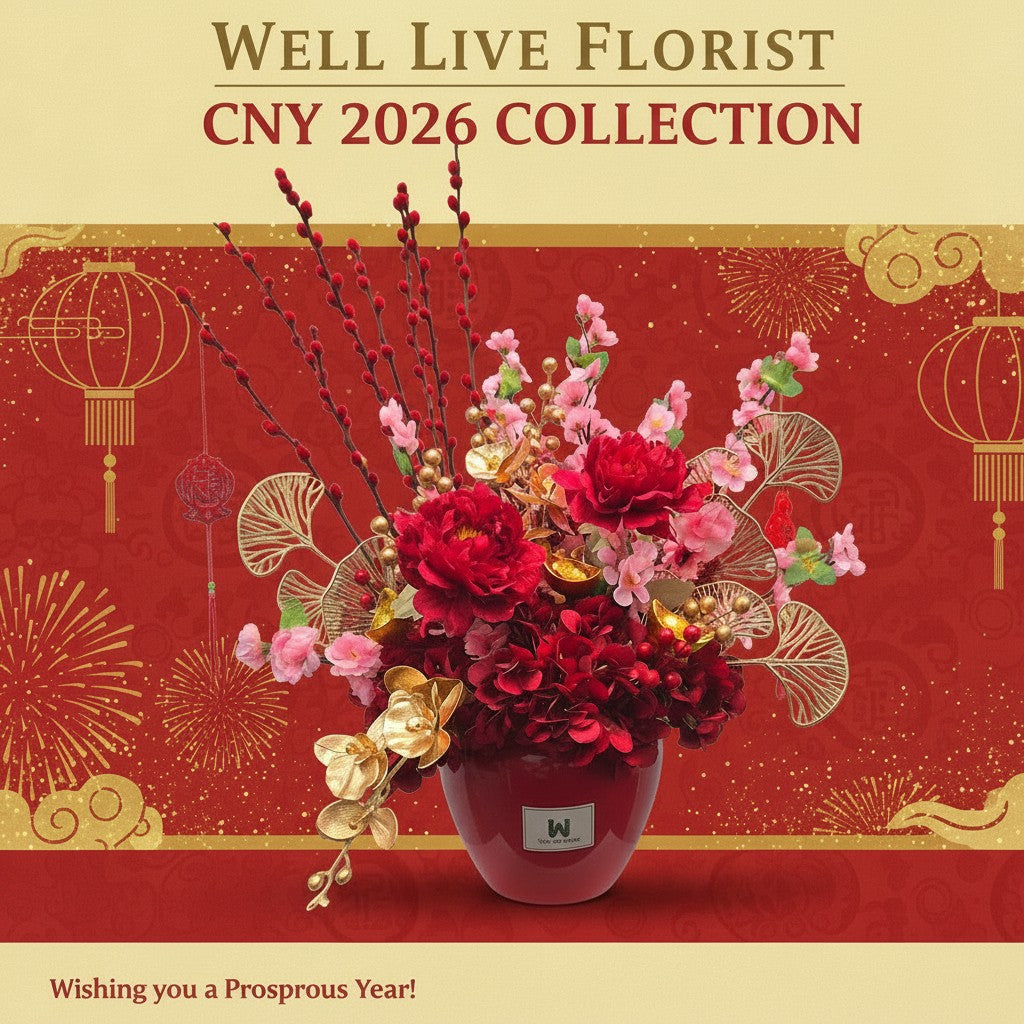 Chinese New Year Flower - Same Day Flower Delivery Singapore - Well Live Florist