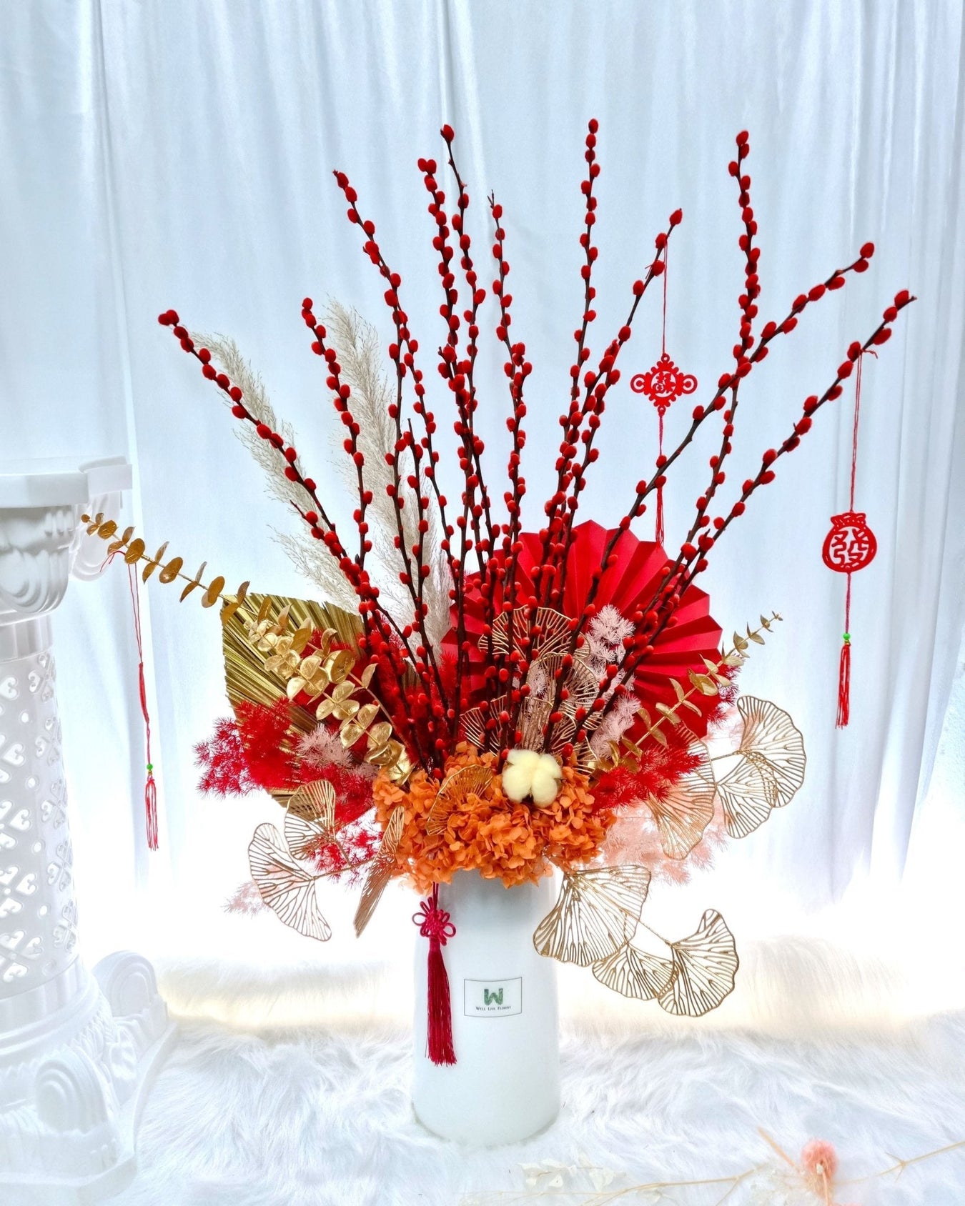 Chinese New Year Flower - Same Day Flower Delivery Singapore - Well Live Florist