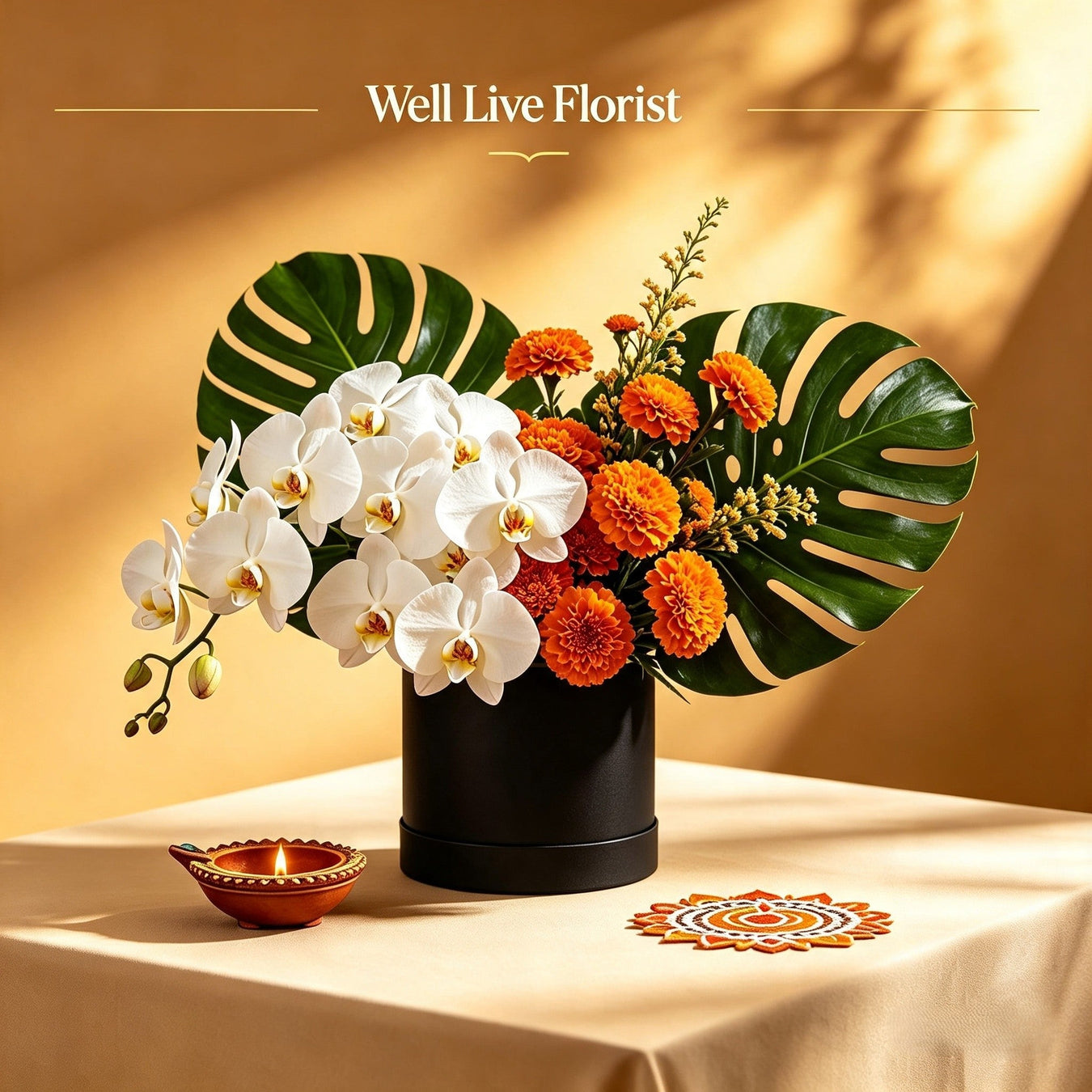 Best Deepavali Flower Bouquet Delivery Singapore | Well Live Florist