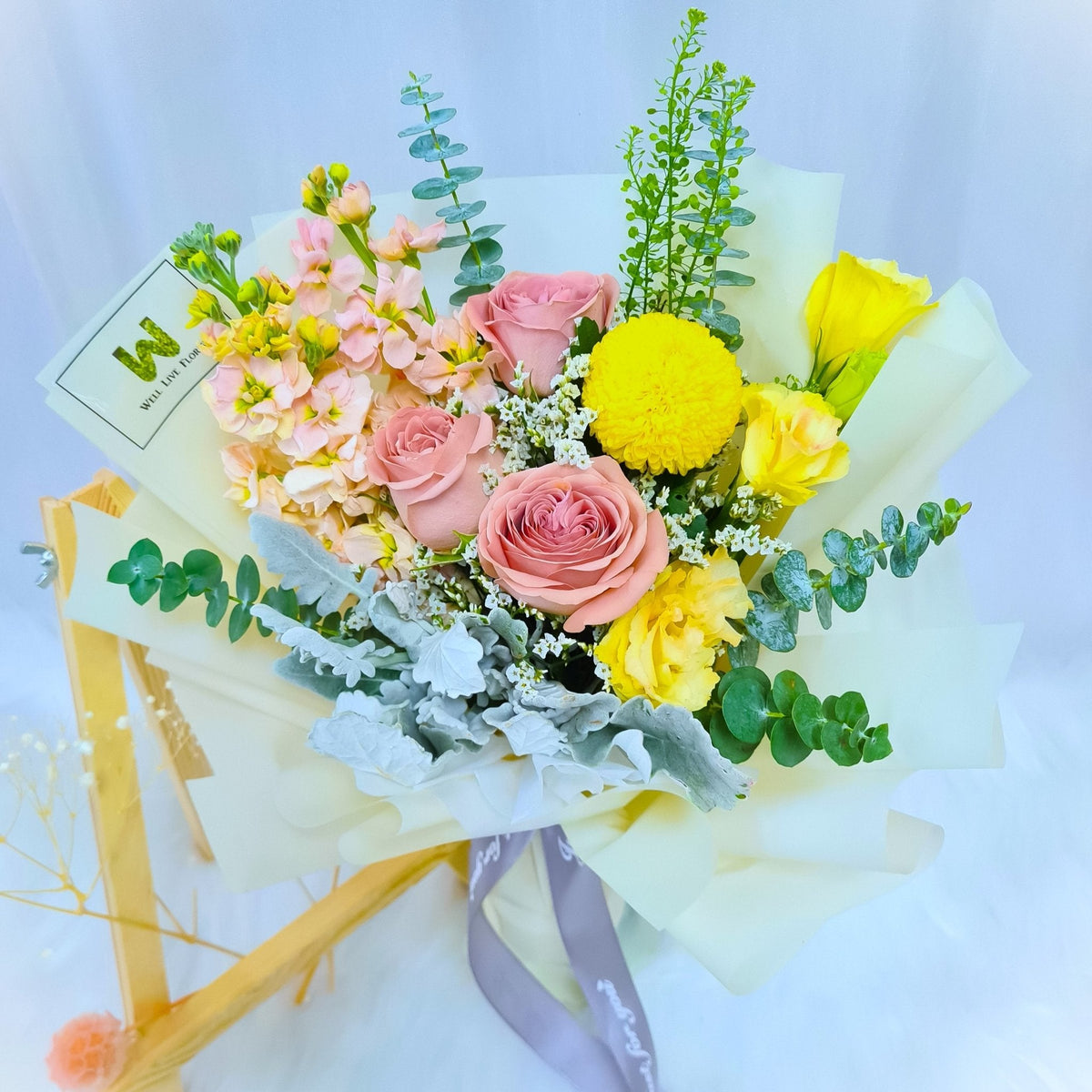 Stunning Hand Bouquets Singapore | Well Live Florist