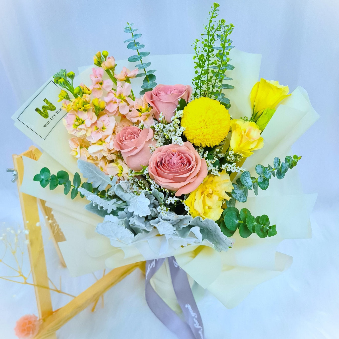 Hand Bouquet, Flower Delivery Singapore, Florist Singapore, Well Live Florist