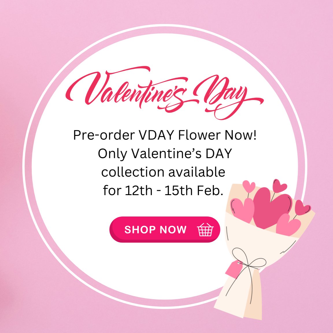Valentines Day Flower Delivery, Vday Flower 2025, Flower Delivery Singapore, Well Live Florist