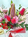 Scarlet Serenade-Fresh Lily Hand Bouquet-Fresh Flower Hand Bouquet Singapore