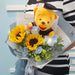 Golden Hour Glory - Graduation Hand Bouquet - Fresh Flower Bouquet - Flower Delivery Singapore - Well Live Florist