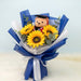Beaming Graduate - Artificial Graduation Flower Bouquet - Sunflower Bouquet - Flower Delivery Singapore - Well Live Florist