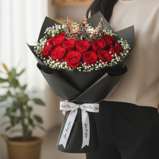 Burning Love - Red Rose Bouquet - Flower Bouquet - Flower Delivery Singapore - Well Live Florist