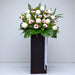 In Your Heart Forever - Condolences Flower Stand - Sympathy Flower - Free Same Day Flower Delivery Singapore - Well Live Florist