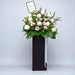 In Your Heart Forever - Condolences Flower Stand - Sympathy Flower - Free Same Day Flower Delivery Singapore - Well Live Florist