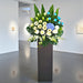 Peacefully - Condolences Flower Stand - Sympathy Flower - Flower Delivery Singapore - Well Live Florist