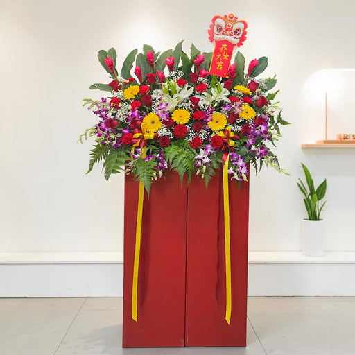 Regal Opening - Grand Opening Flower Stand - Opening Flower Delivery - Flower Delivery Singapore - Well Live Florist