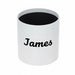 Yes, add customised name on box