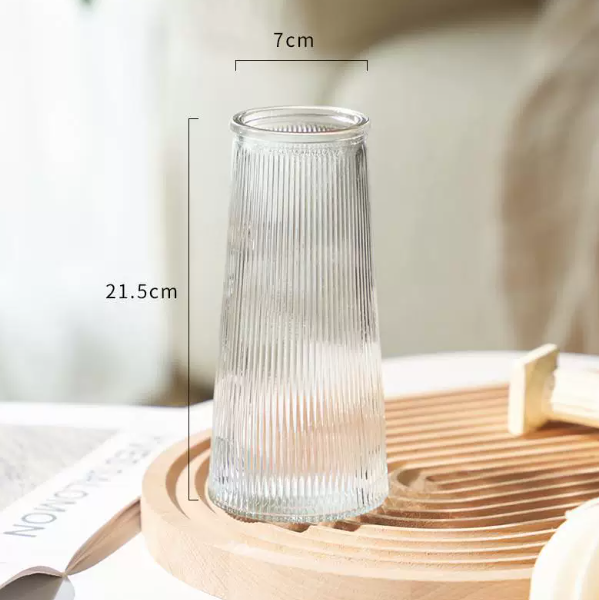 Clear Glass Vase